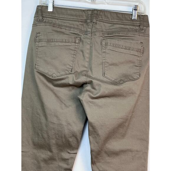 Democracy Women's Size 6 Tan AB Technology Skinny Y2K Skater Jeans - Picture 9 of 9